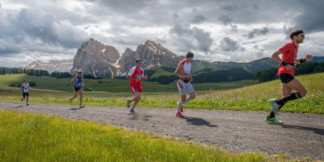 Seiser Alm Halbmarathon in Compatsch